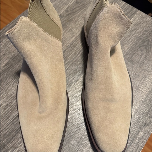 Aldo Beige Suede Chelsea Boots - Picture 2 of 7